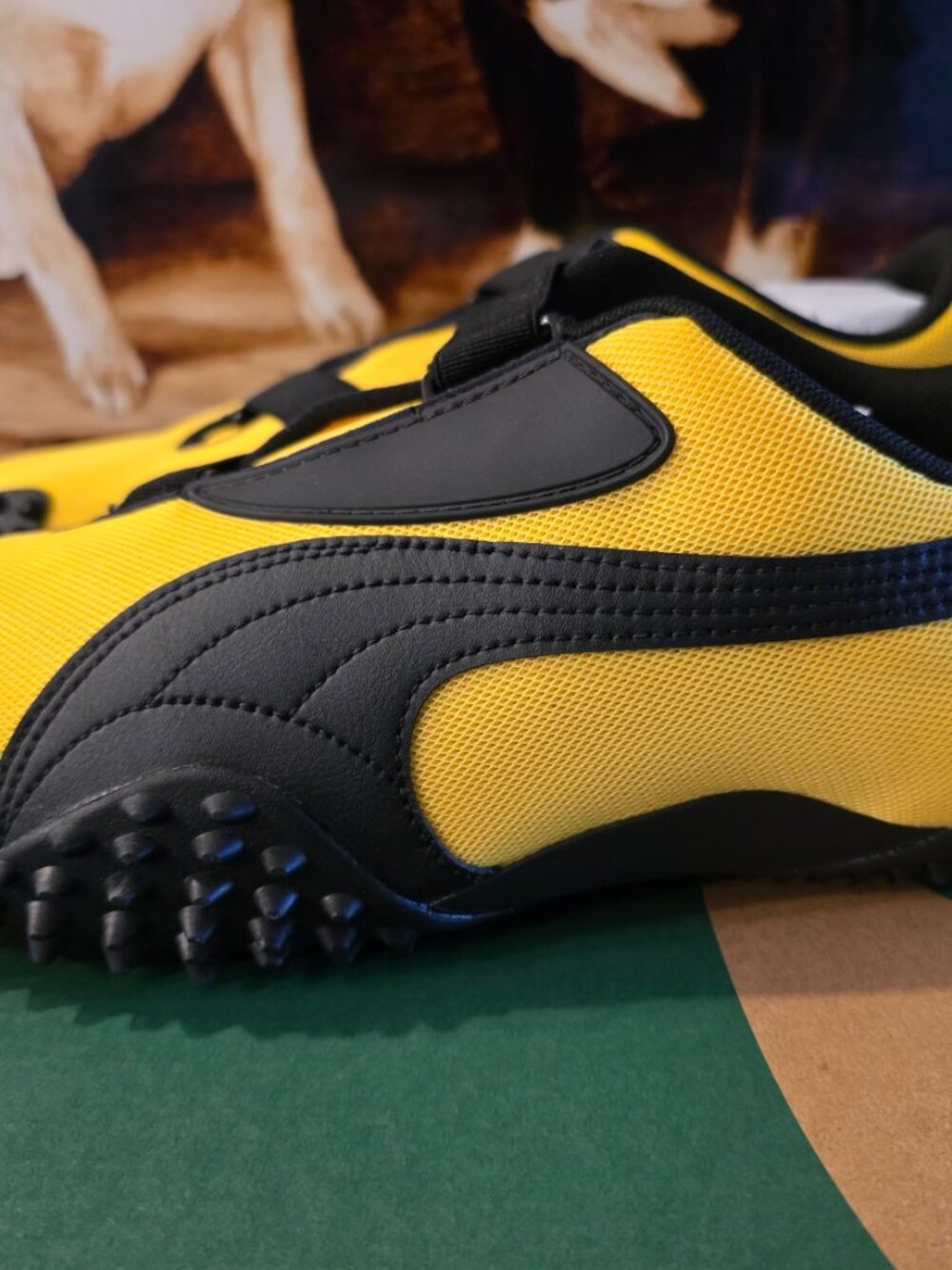 PUMA Mostro OG Prime BRUCE LEE Yellow Black Sneakers 403206-15 Men's Sz 10.5 NEW - Picture 12 of 16